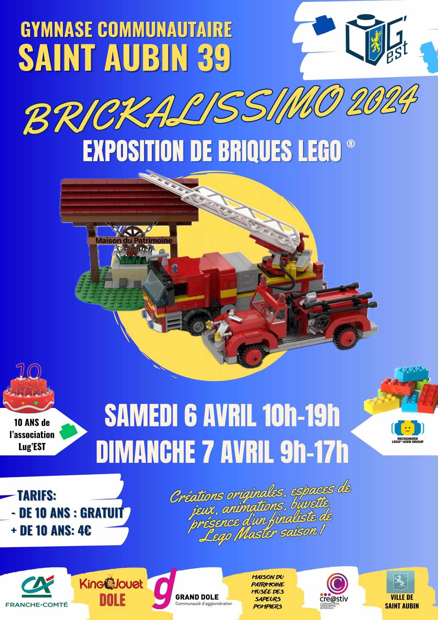 Exposition Lego Expo Lego Brickalissimo Saint Aubin