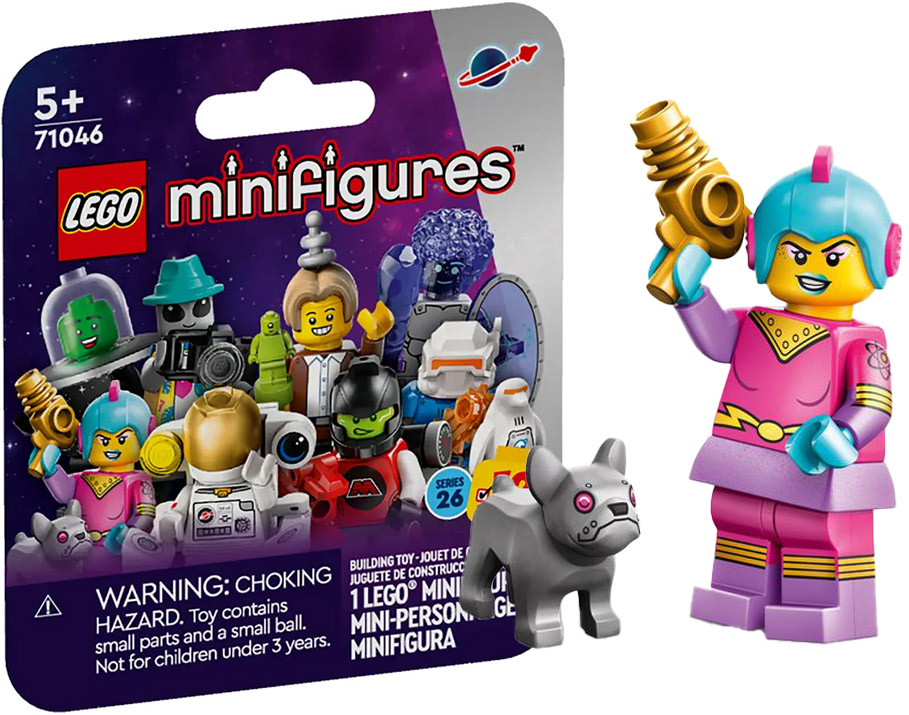 Lego Minifigures Pas Cher S Rie L H Ro Ne Spatiale R Tro