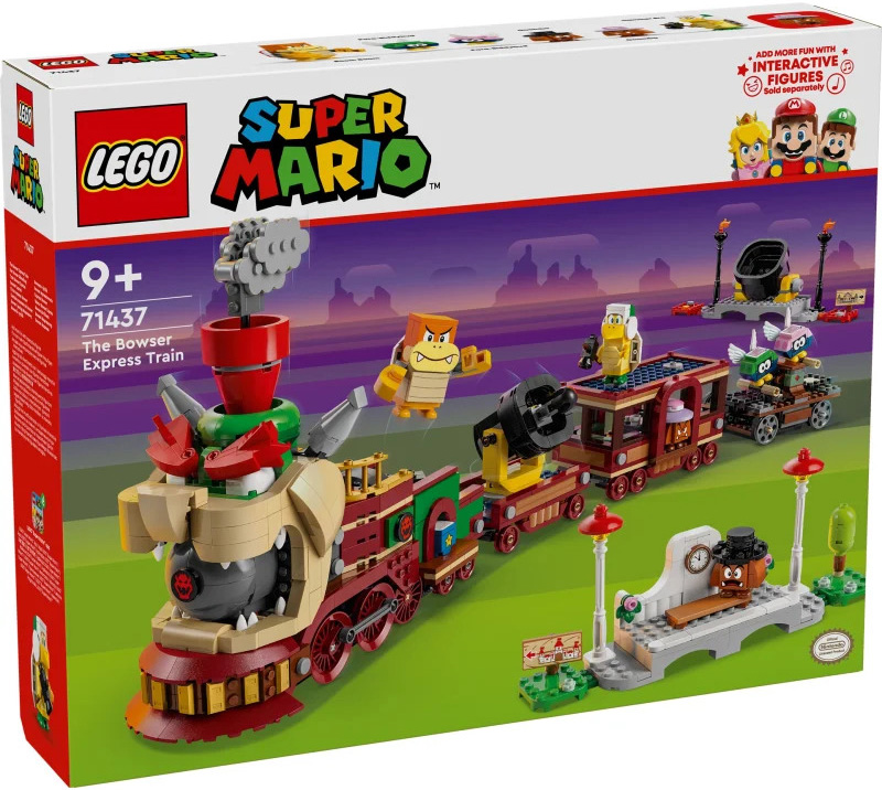 LEGO Super Mario 71437 Pas Cher Le Train Bowser Express