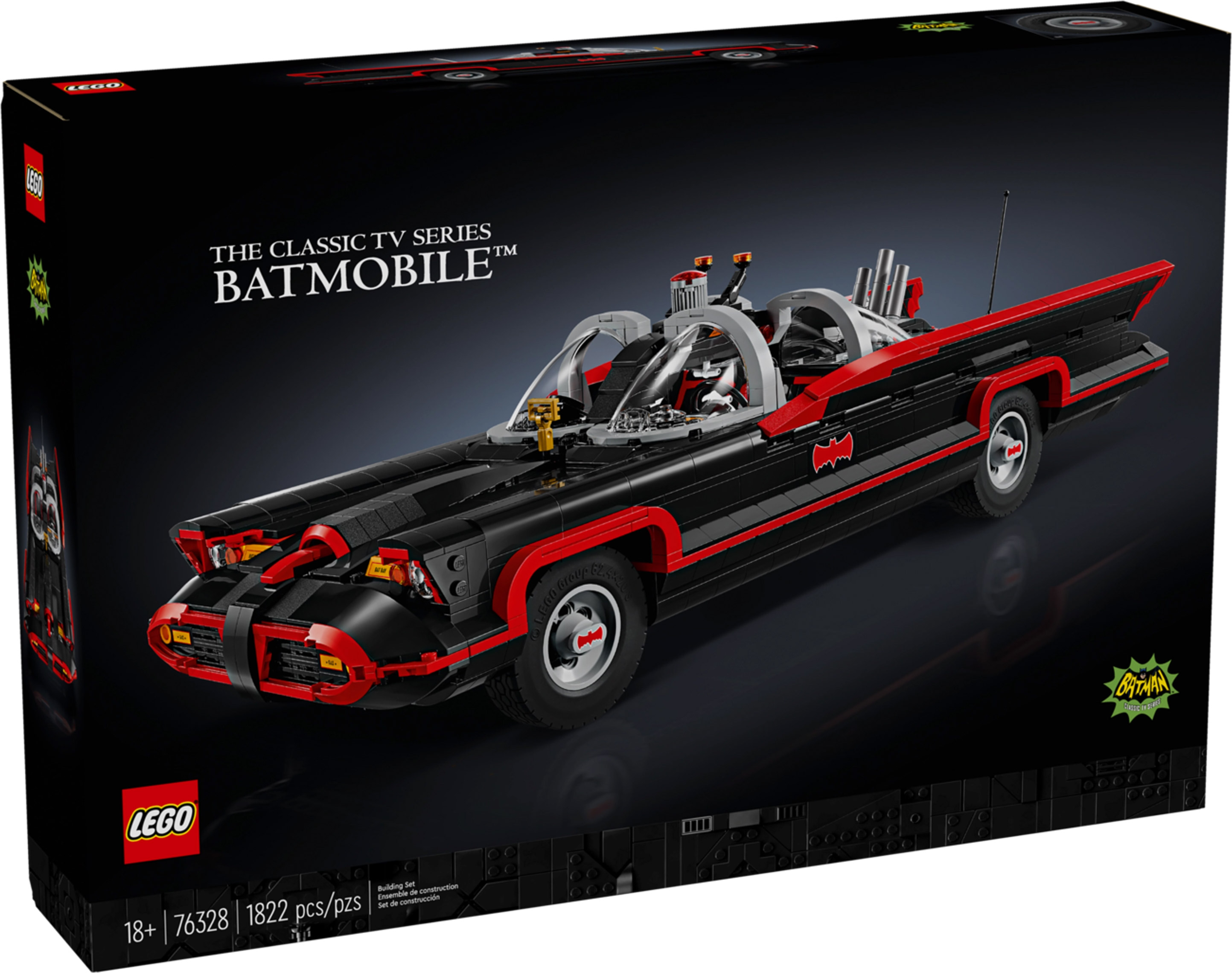 Lego Dc Comics Pas Cher Batman La Batmobile De La S Rie Tv